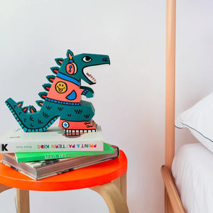 Bastelset 3D Lampe Dino