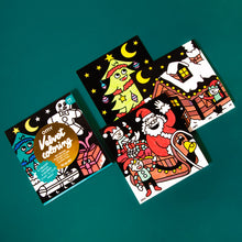 Laden Sie das Bild in den Galerie-Viewer, Samtbilder zum Ausmalen: Ho Ho Ho