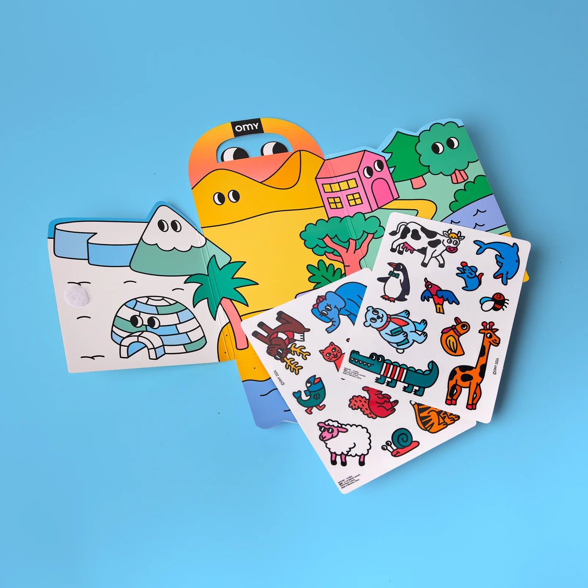Montessori Sticker Set "Animals"