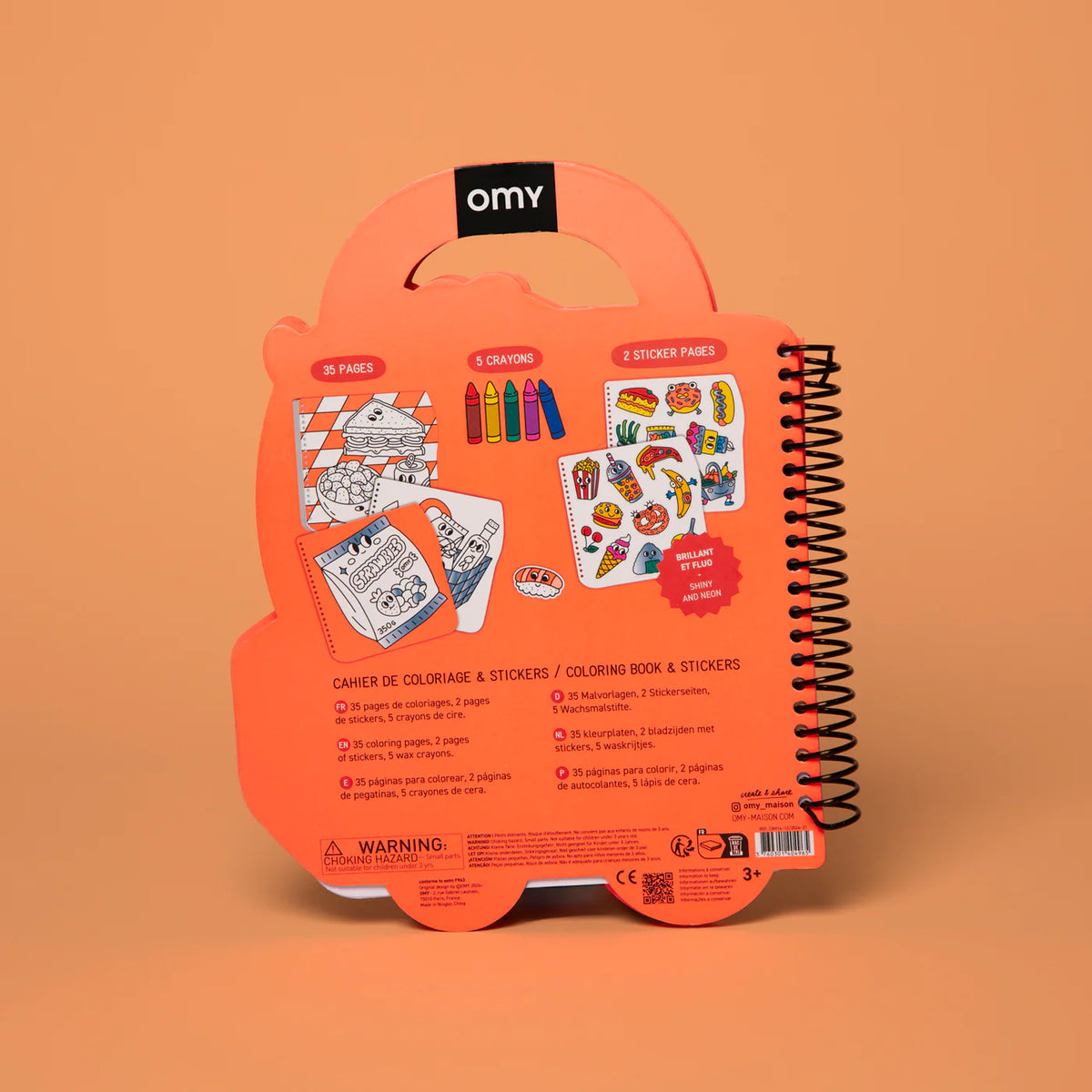 Super Mal- & Stickerbuch Yummy