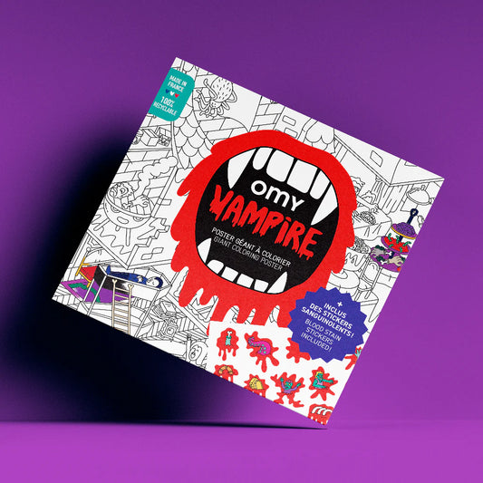 Großes Ausmalposter Vampire