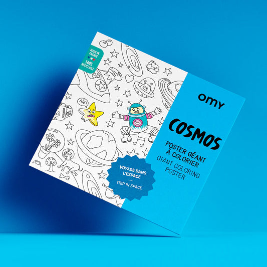 Großes Ausmalposter Cosmos