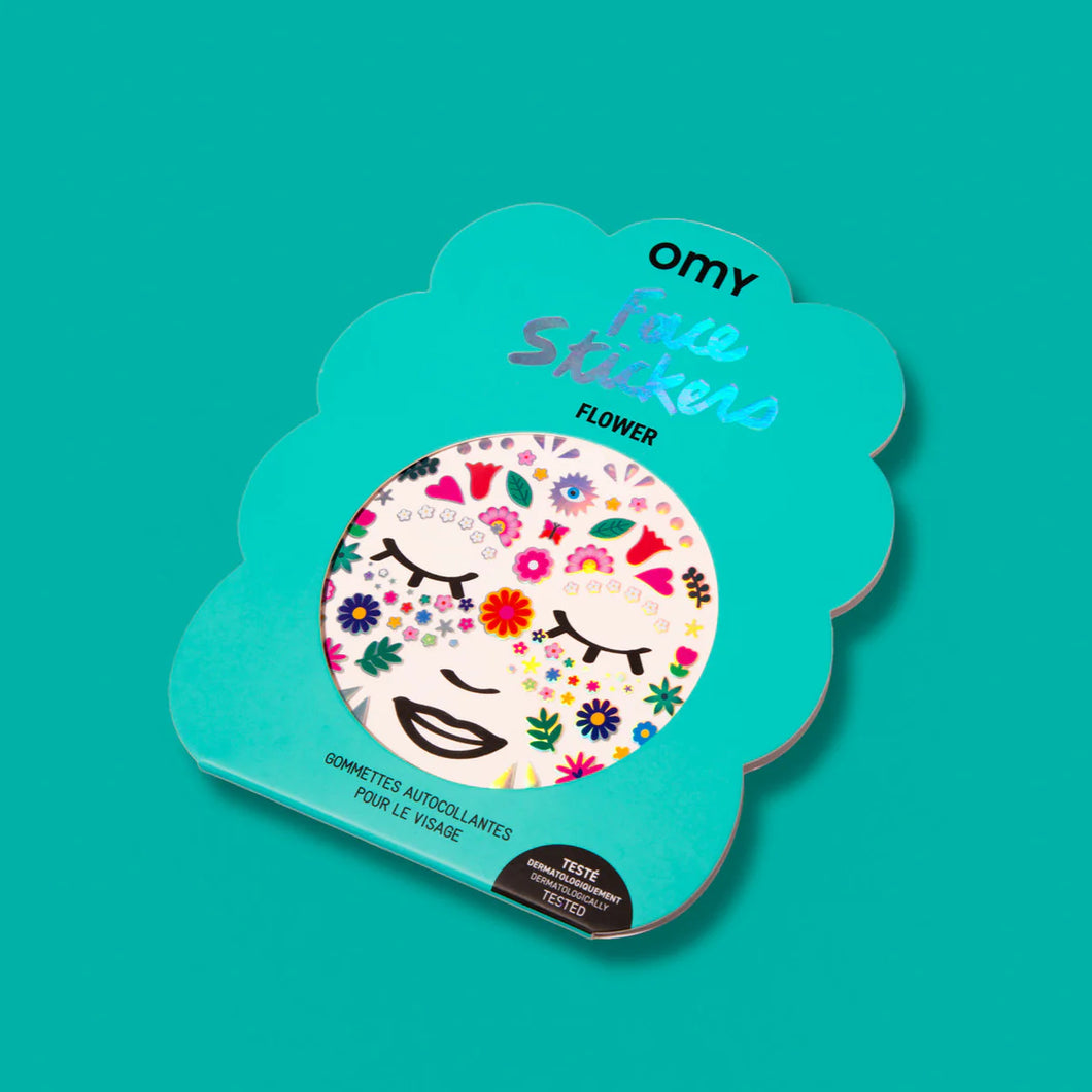 Gesichtsticker Flower