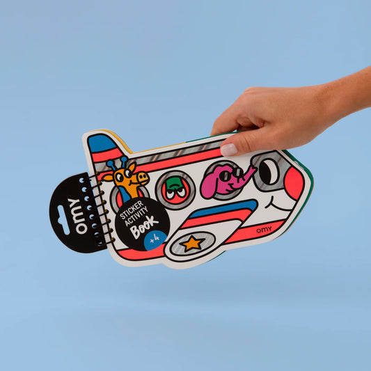 Sticker Activity Book Flugzeug