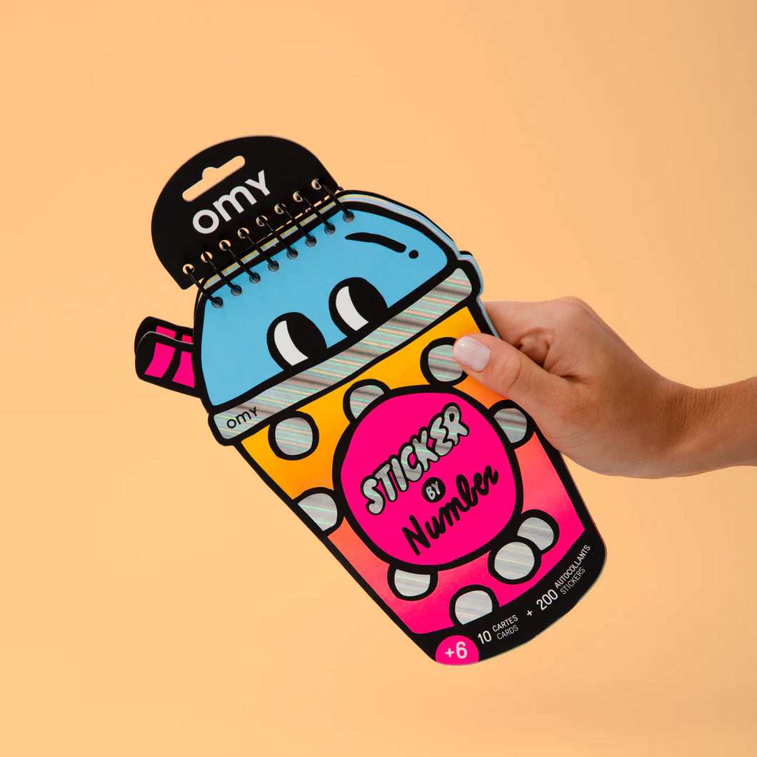 Sticker by Number Bubble Tea