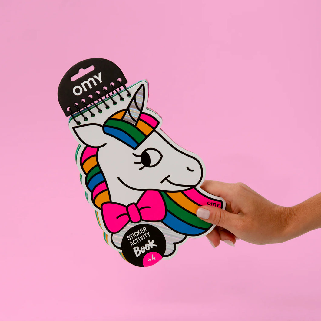 Sticker Activity Book Einhorn