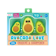 Laden Sie das Bild in den Galerie-Viewer, Avocado Love Radiergummi &amp; Spitzer