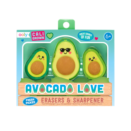 Avocado Love Radiergummi & Spitzer