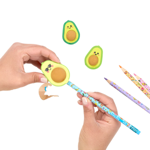 Avocado Love Radiergummi & Spitzer