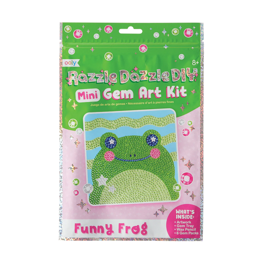 Razzle Dazzle DIY Diamond Painting Kit Funny Frog