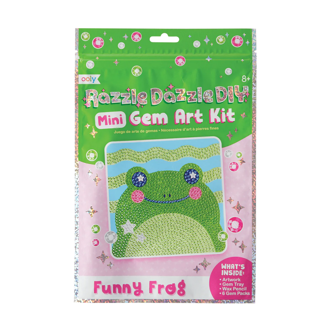 Razzle Dazzle DIY Diamond Painting Kit Funny Frog