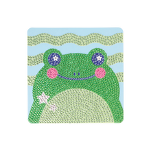 Laden Sie das Bild in den Galerie-Viewer, Razzle Dazzle DIY Diamond Painting Kit Funny Frog