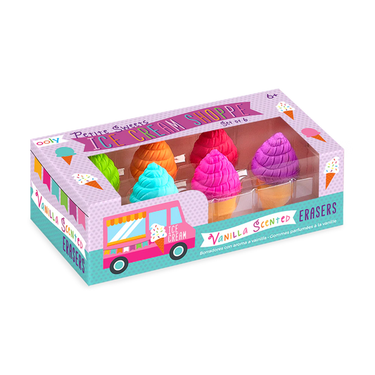 Radiergummi-Set Ice Cream