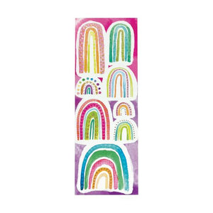 Stickiville Sticker "Watercolor Rainbows"