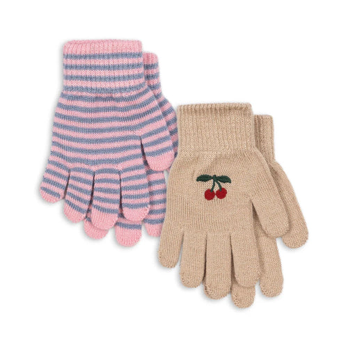 Filla Handschuhe Cherry/Stripe