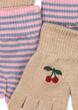 Laden Sie das Bild in den Galerie-Viewer, Filla Handschuhe Cherry/Stripe