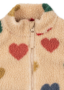 Jody Teddyweste Bon Coeur Coloré