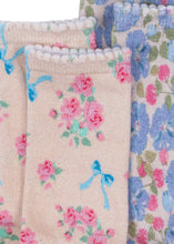 Laden Sie das Bild in den Galerie-Viewer, 2 Pack Socken Blue Mix Flower