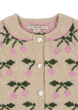 Laden Sie das Bild in den Galerie-Viewer, Belou Strickjacke Cherry