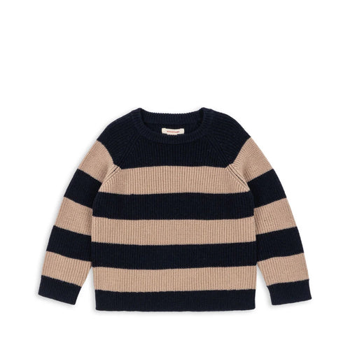 Vitum Pullover Blue Stripe