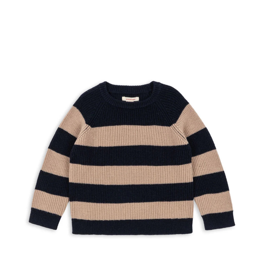 Vitum Pullover Blue Stripe