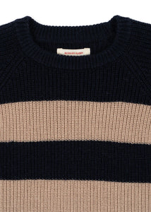 Vitum Pullover Blue Stripe
