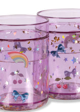 Laden Sie das Bild in den Galerie-Viewer, Glitter Becher 2er Set Rainbow Twinkle