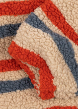 Laden Sie das Bild in den Galerie-Viewer, Jody Teddy Jacke Dog tangerine stripe