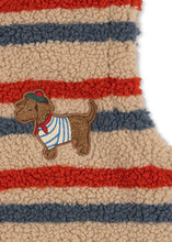 Laden Sie das Bild in den Galerie-Viewer, Jody Teddy Weste Dog tangerine stripe
