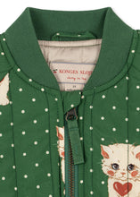 Laden Sie das Bild in den Galerie-Viewer, Juno Bomberjacke dot miao verde