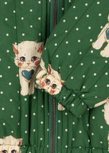 Laden Sie das Bild in den Galerie-Viewer, Juno Bomberjacke dot miao verde