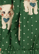 Laden Sie das Bild in den Galerie-Viewer, Juno Bomberjacke dot miao verde