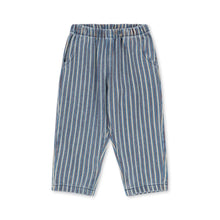 Laden Sie das Bild in den Galerie-Viewer, Magot Schlupfhose Tricolore Bleu