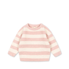 Laden Sie das Bild in den Galerie-Viewer, Softy Sweater rosy stripe