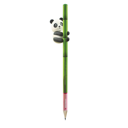 Panda Bleistift mit Radiergummi