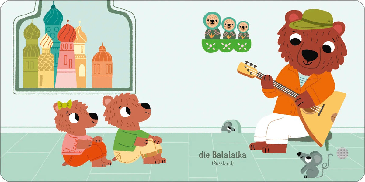Hörst du die Instrumente aus aller Welt? ab 1J.