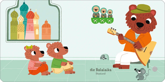 Hörst du die Instrumente aus aller Welt? ab 1J.