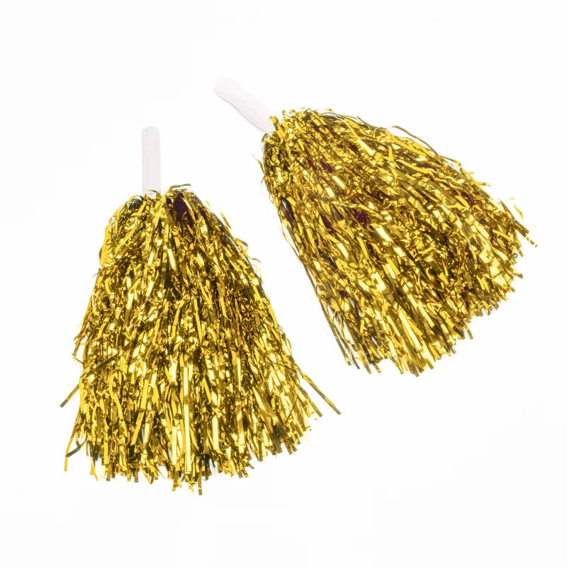 Cheerleader Pompom Gold