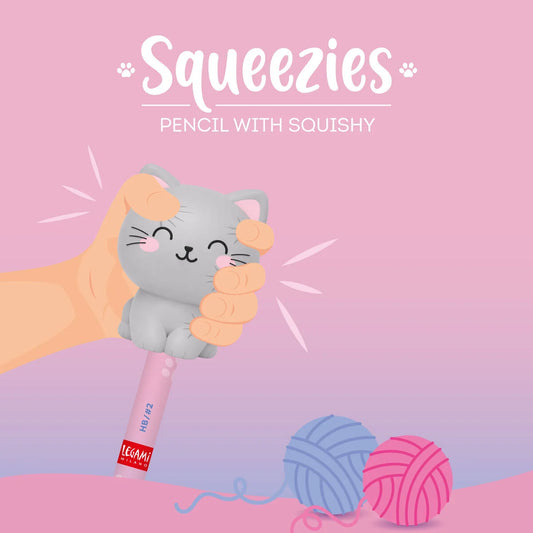 Anti-Stress-Bleistift Squeezies Katze