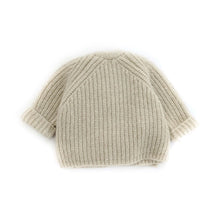 Laden Sie das Bild in den Galerie-Viewer, Merino Wickeljacke Beige
