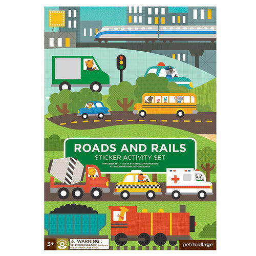 Sticker Activity Set Fahrzeuge