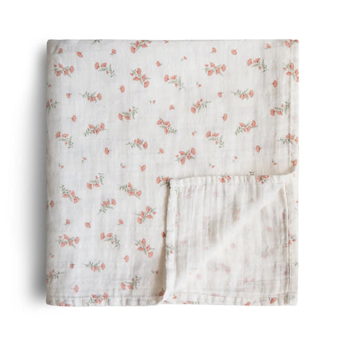 Swaddle Pastel Flowers
