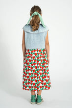 Laden Sie das Bild in den Galerie-Viewer, Langer Rock Ecru Red Roses