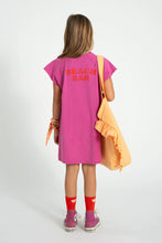 Laden Sie das Bild in den Galerie-Viewer, T-Shirt Kleid Fuchsia Ice Cream