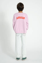 Laden Sie das Bild in den Galerie-Viewer, Sweatshirt Lilac Red Heart