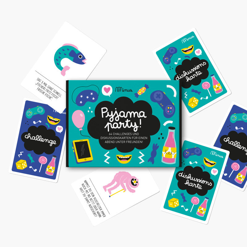 Diskussionskarten "Pyjama Party"