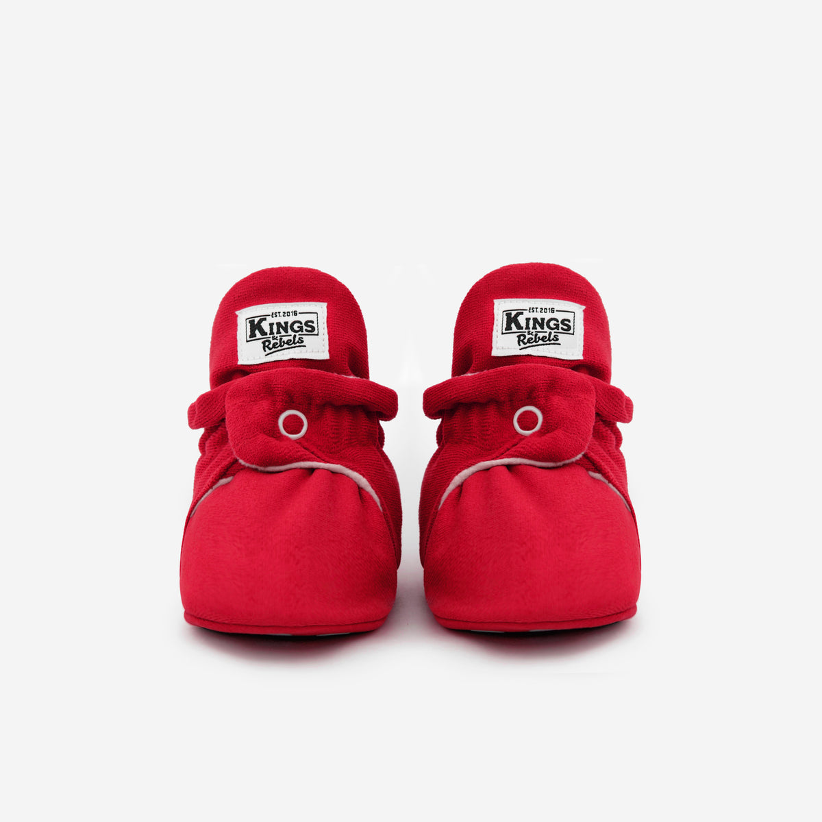 Booties Gamuza Gripper Red