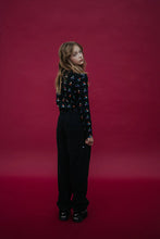 Laden Sie das Bild in den Galerie-Viewer, Turtle Neck Longsleeve graphite night multi dot