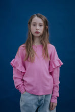 Laden Sie das Bild in den Galerie-Viewer, Ruffle Longsleeve blush pink