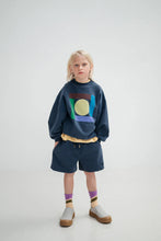 Laden Sie das Bild in den Galerie-Viewer, Crewneck Sweater Midnight Teal